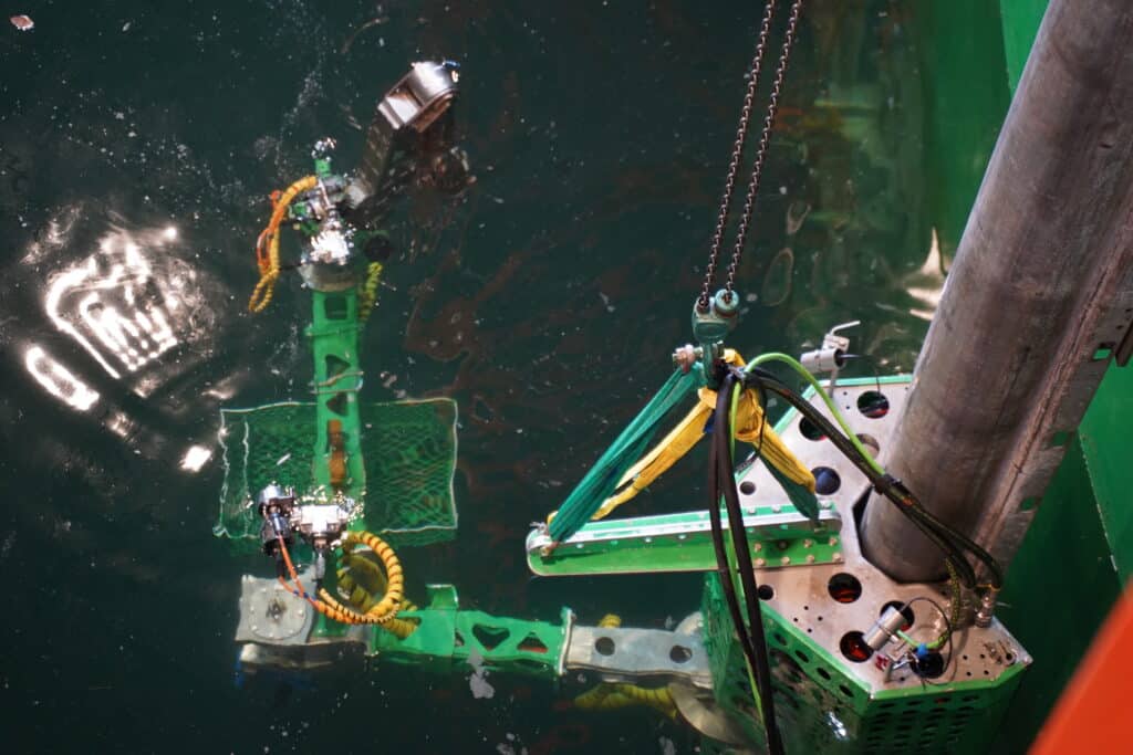 Oceantech demonstrerer ny autonom inspeksjonsrobot. Foto: Lars Bugge Aarset/FI - Fremtidens Industri