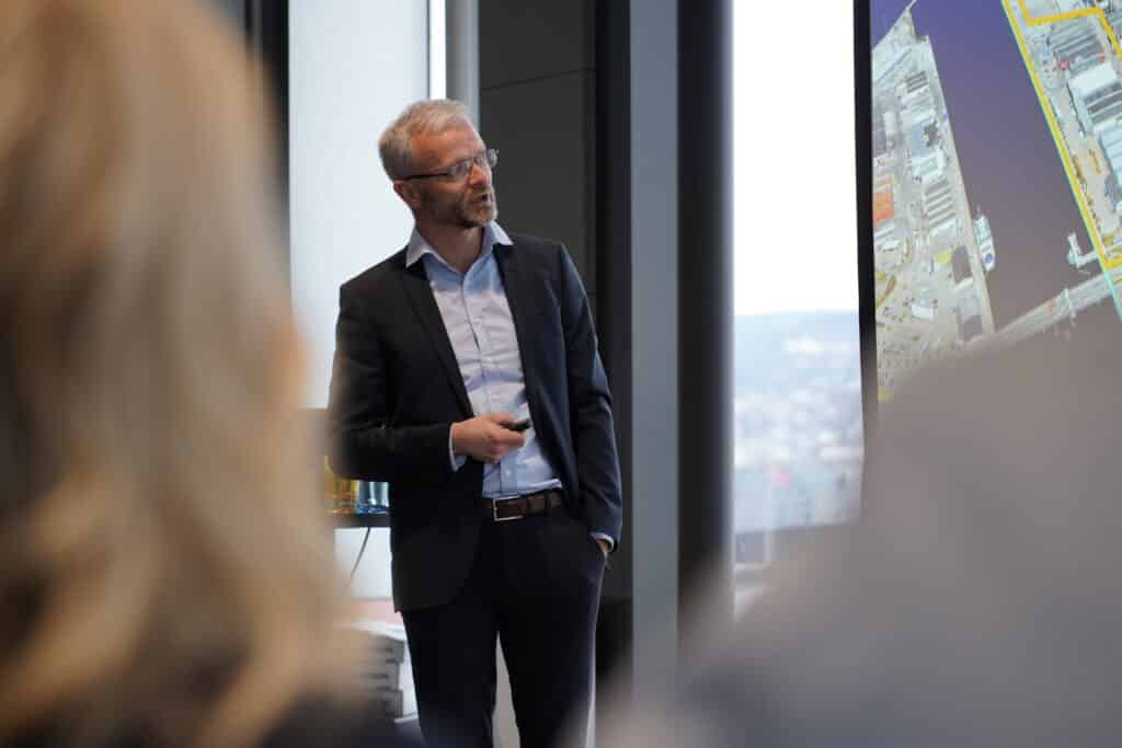 Erik Erlien, daglig leder i Nyhavna Utvikling. Foto: Lars Bugge Aarset/FI- Fremtidens Industri
