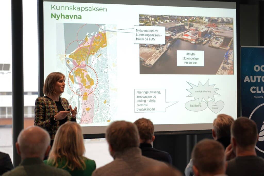 Michelle S. Wright i Enhet for næring og samfunnsutvikling i Trondheim kommune. Foto: Lars Bugge Aarset/FI- Fremtidens Industri