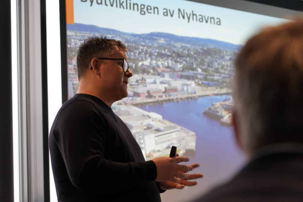 Havnedirektør Knut Thomas Kusslid i Trondheim Havn Foto: Lars Bugge Aarset/FI- Fremtidens Industri