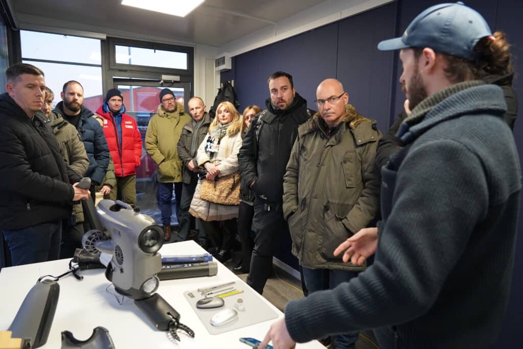 From Blueye Robotic's testlab at Nyhavna. Photo: Lars Bugge Aarset/Ocean Autonomy Cluster