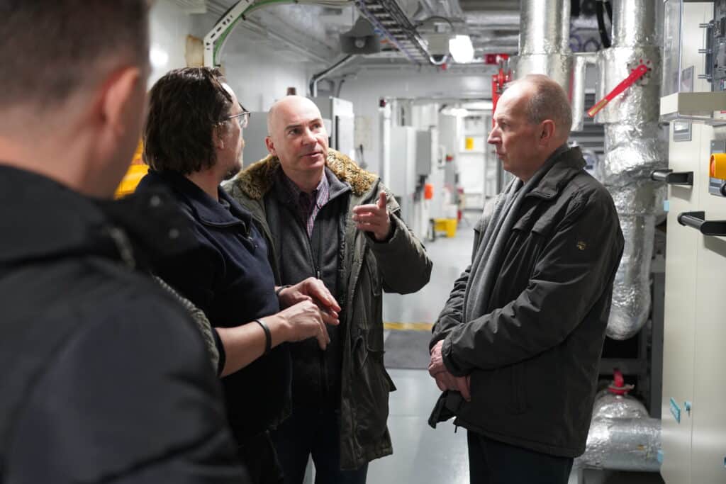 Electric propulsion on Torghatten's ferry Flakk-Rørvik. Photo: Lars Bugge Aarset/Ocean Autonomy Cluster