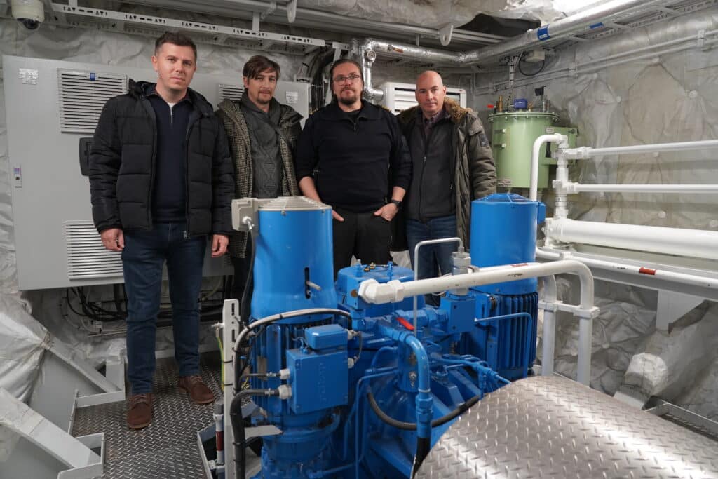 Electric propulsion on Torghatten's ferry Flakk-Rørvik. Photo: Lars Bugge Aarset/Ocean Autonomy Cluster