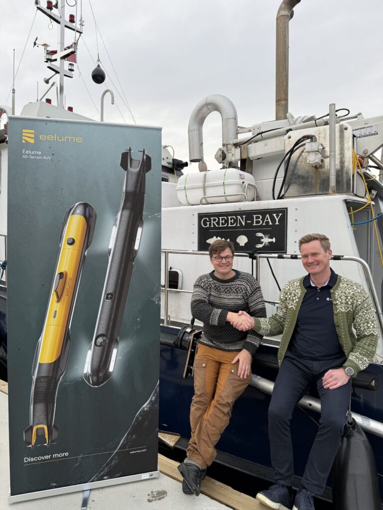 Tord Aslaksen, Green-Bay og Thomas Nygaard, Eelume. Foto: Green Bay