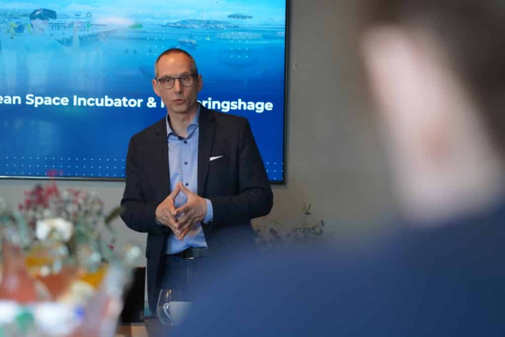 Vegard Saur FI Ocean Space Incubator. Foto: Lars Bugge Aarset/Fremtidens Industri