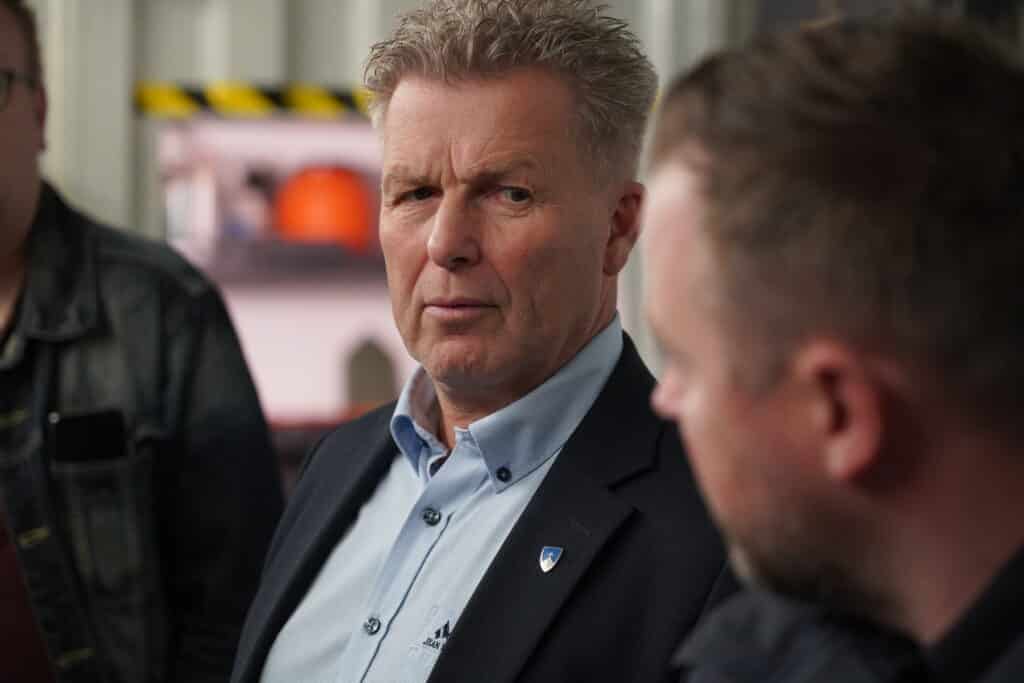 Ordfører i Indre Fosen, Oskar Småvik. Foto: Lars Bugge Aarset/Fremtidens Industri