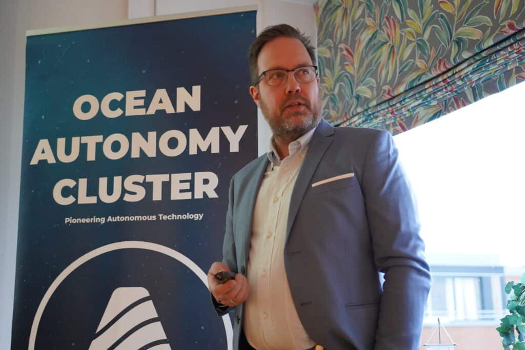 Frode Halvorsen, klyngeleder i Ocean Autonomy Cluster Foto: Lars Bugge Aarset/Fremtidens Industri