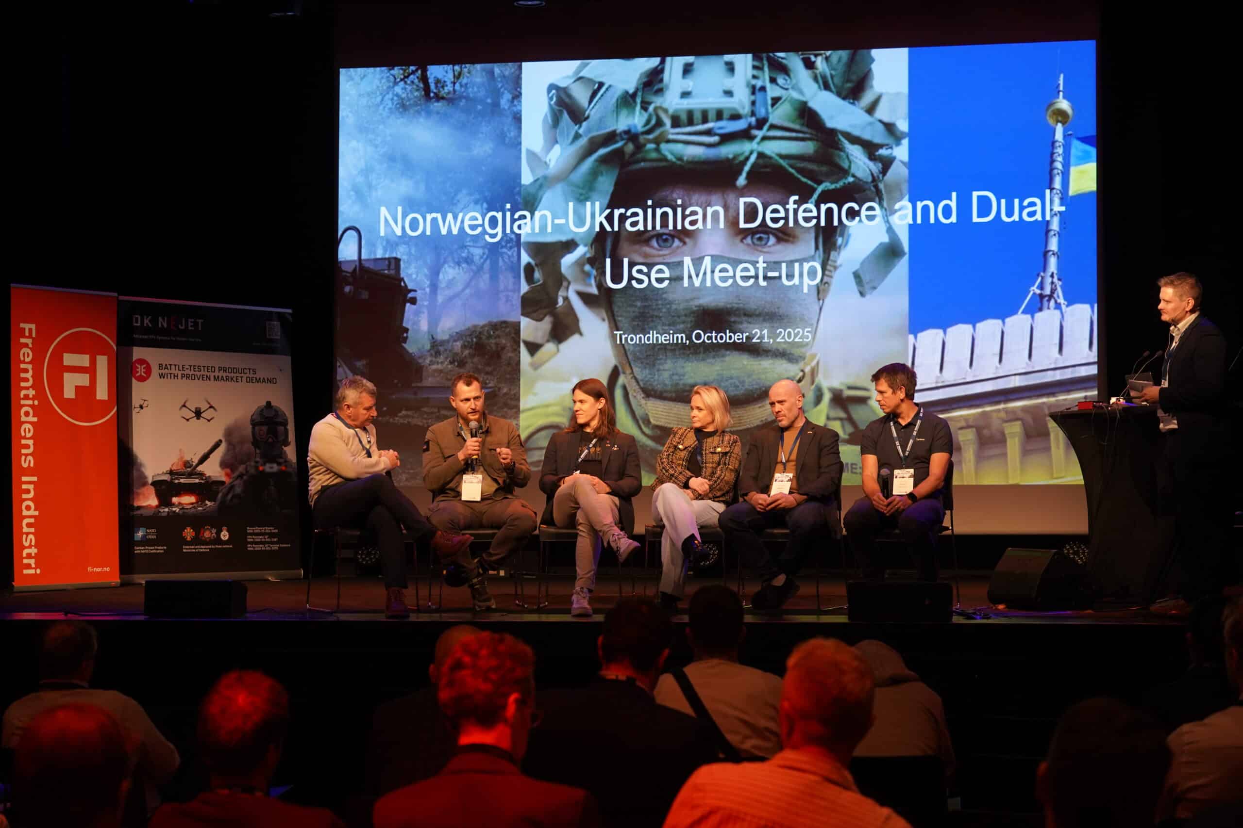 Ukrainske og norske teknologibedrifter møttes i Trondheim for å styrke forsvarssamarbeidet Foto: Lars Bugge Aarset