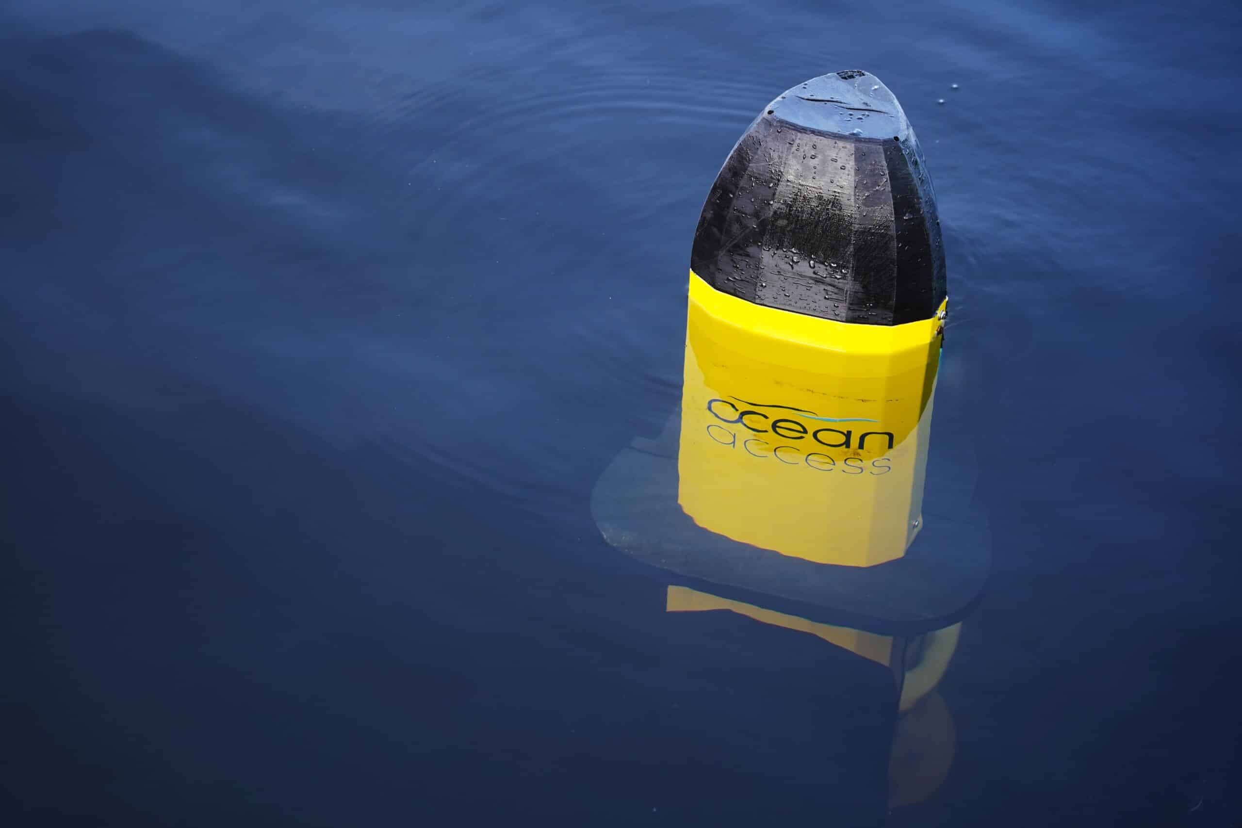 Ocean Access øker operasjonstiden for nedsenkbar sensorsbøye fra én måned til ett år. Foto: Lars Bugge Aarset/Fremtidens Industri