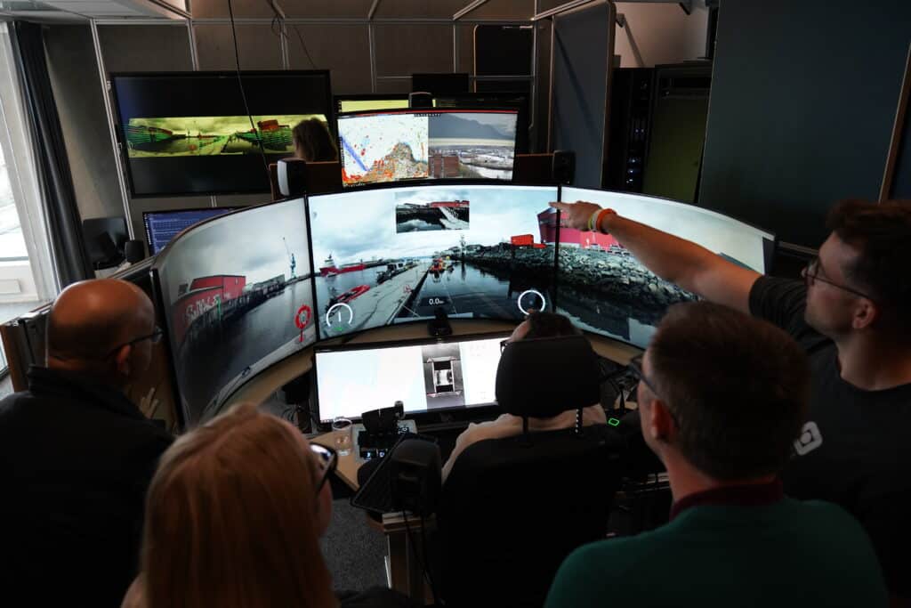 NTNU Shore Control Lab. Foto: Lars Bugge Aarset/Fremtidens Industri