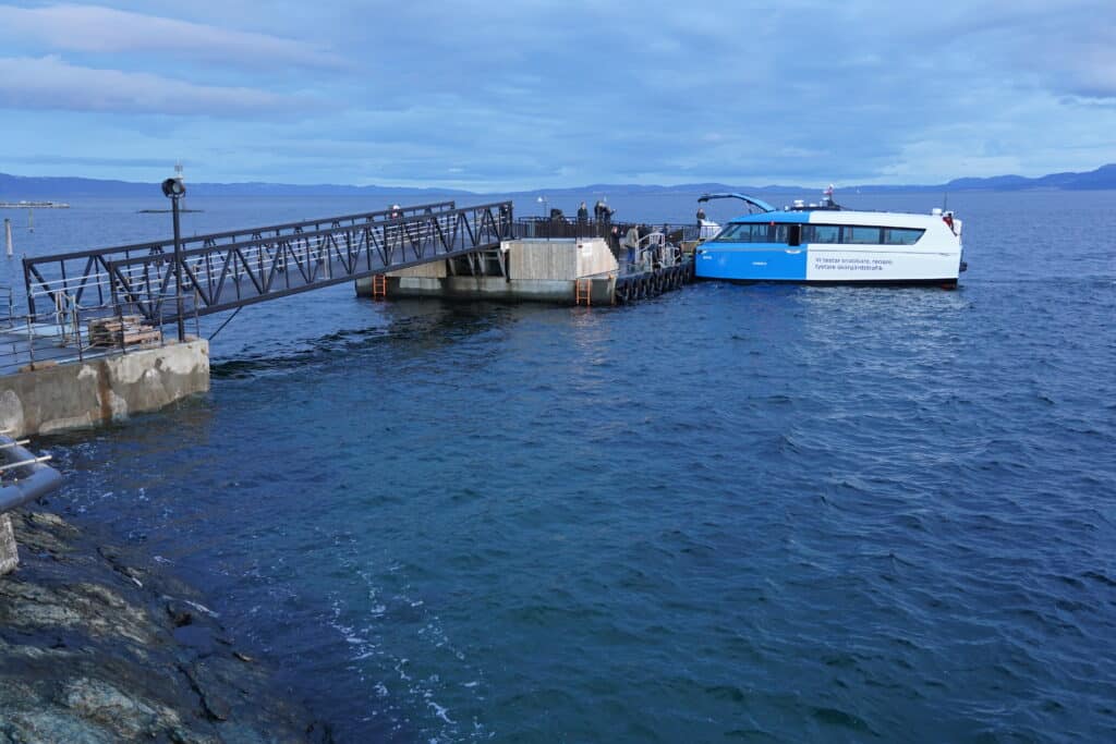 Frostabåten på Munkholmen. Foto: Lars Bugge Aarset/Fremtidens Industri