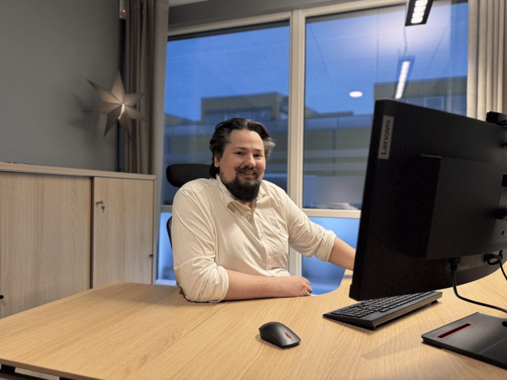 Eirik Wold, trainee i Stadsbygd Sparebank