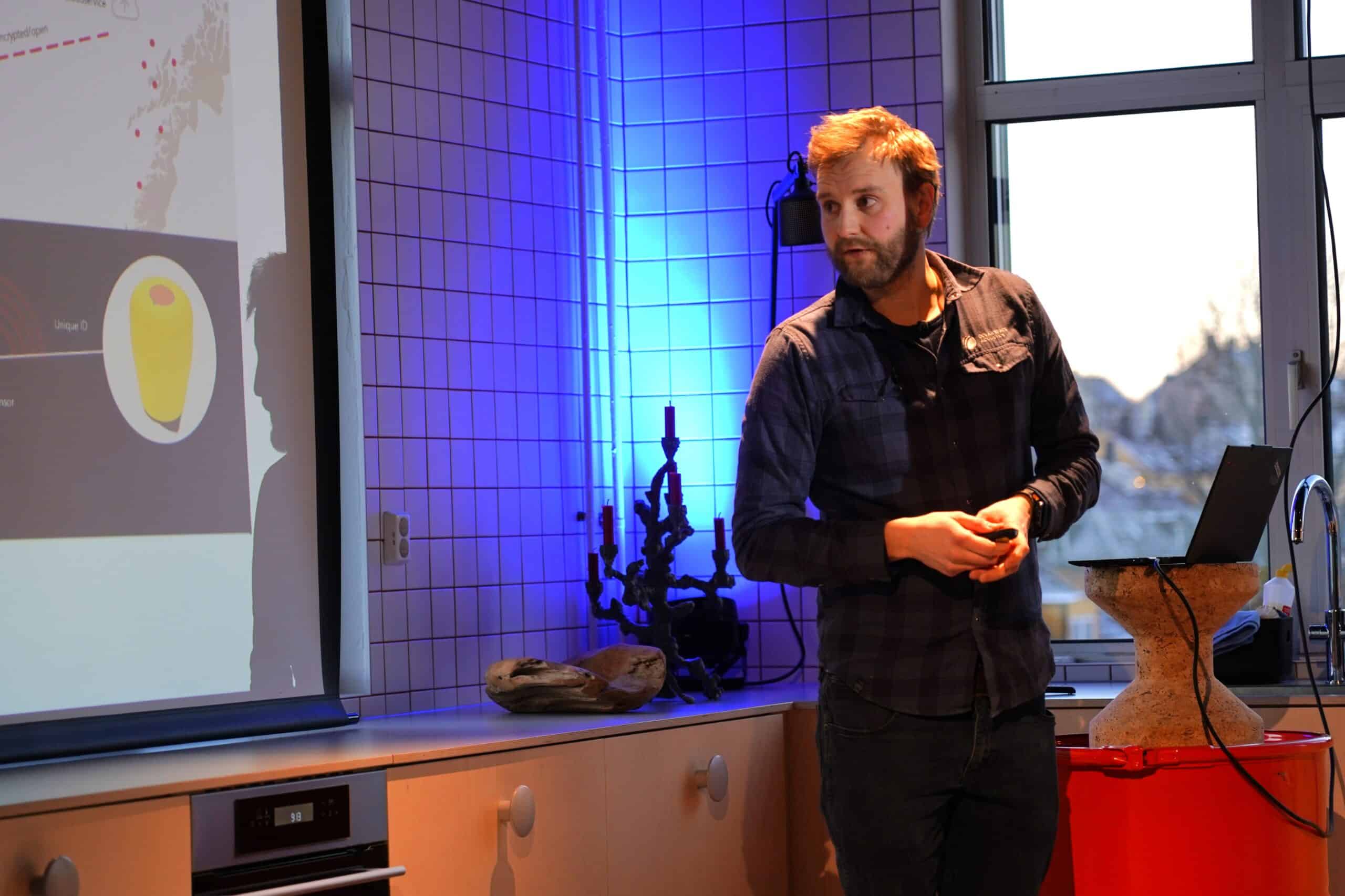 Lars Vegard Slettemark, Ocean Space Acoustics. Foto: Lars Bugge Aarset/Fremtidens Industri