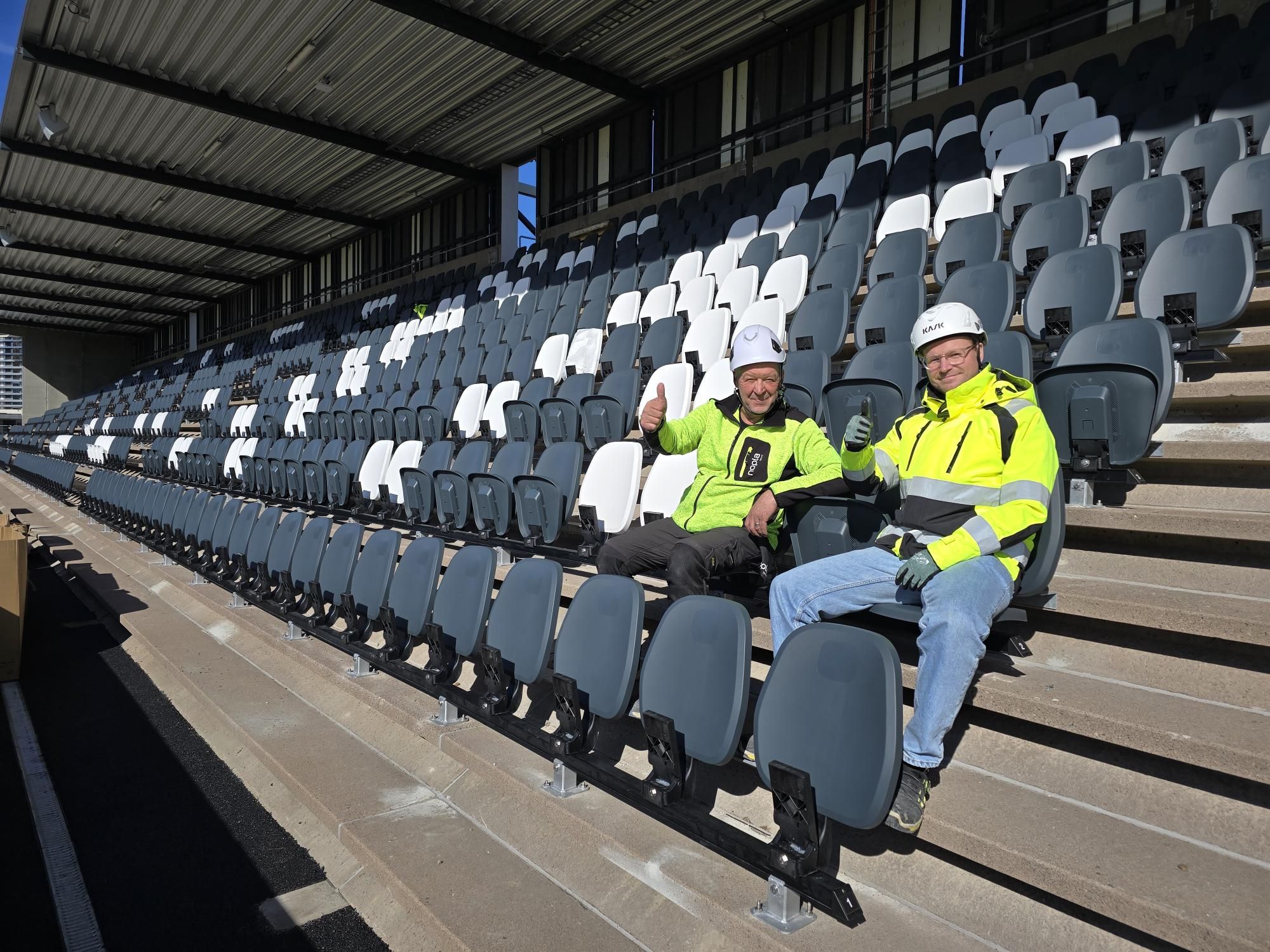 Leksvikbedriften Nopla ruster opp nordiske tribuner (1)