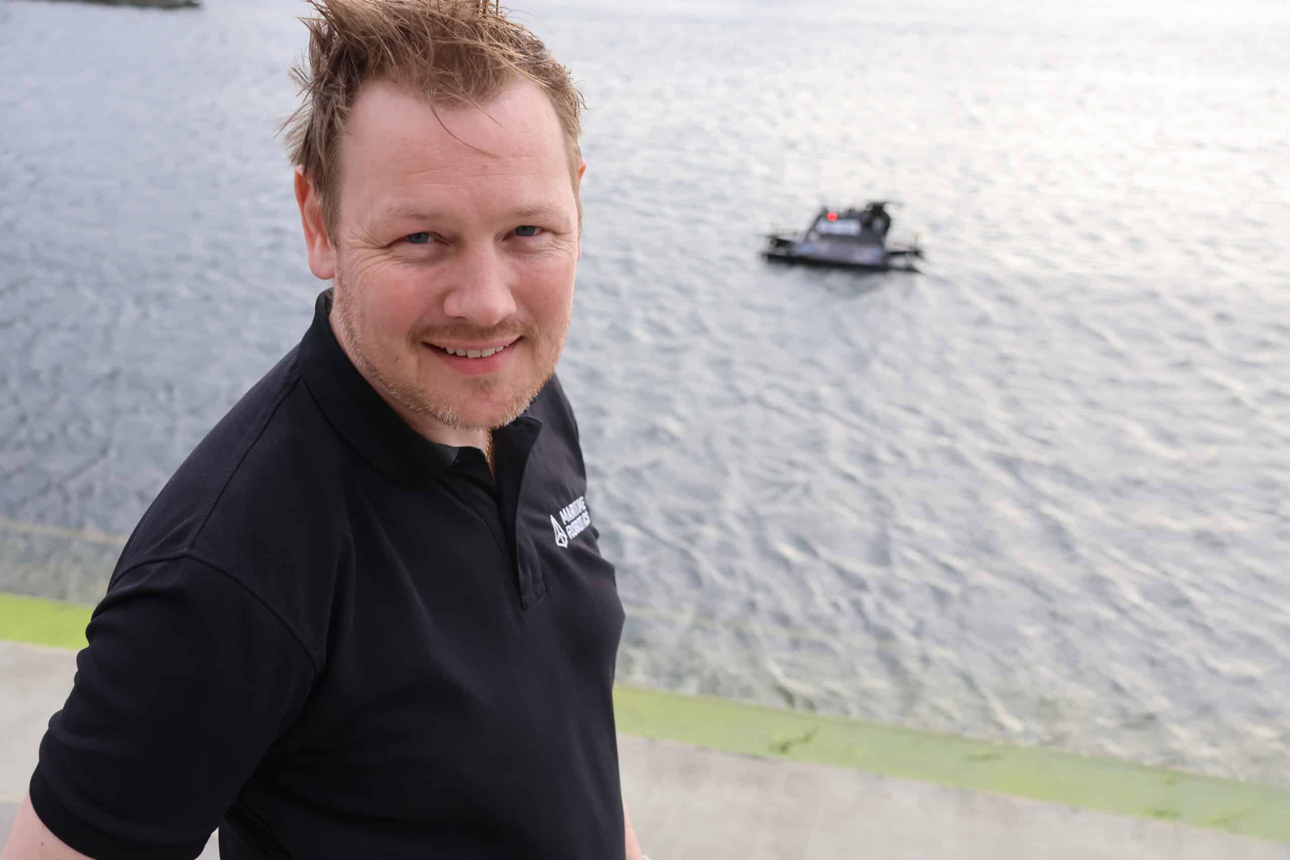 Eirik Hovstein, Maritime Robotics Foto: Lars Bugge Aarset/Fremtidens Industri