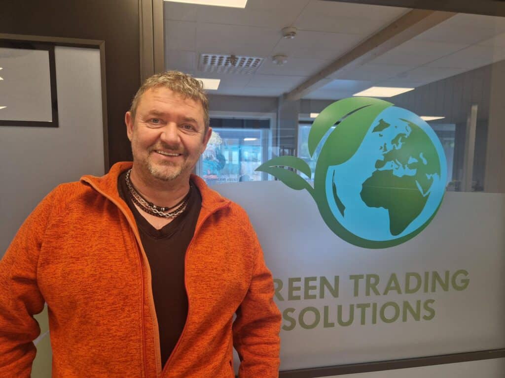 Stig Isach Øiangen, daglig leder i Green Trading Solutions