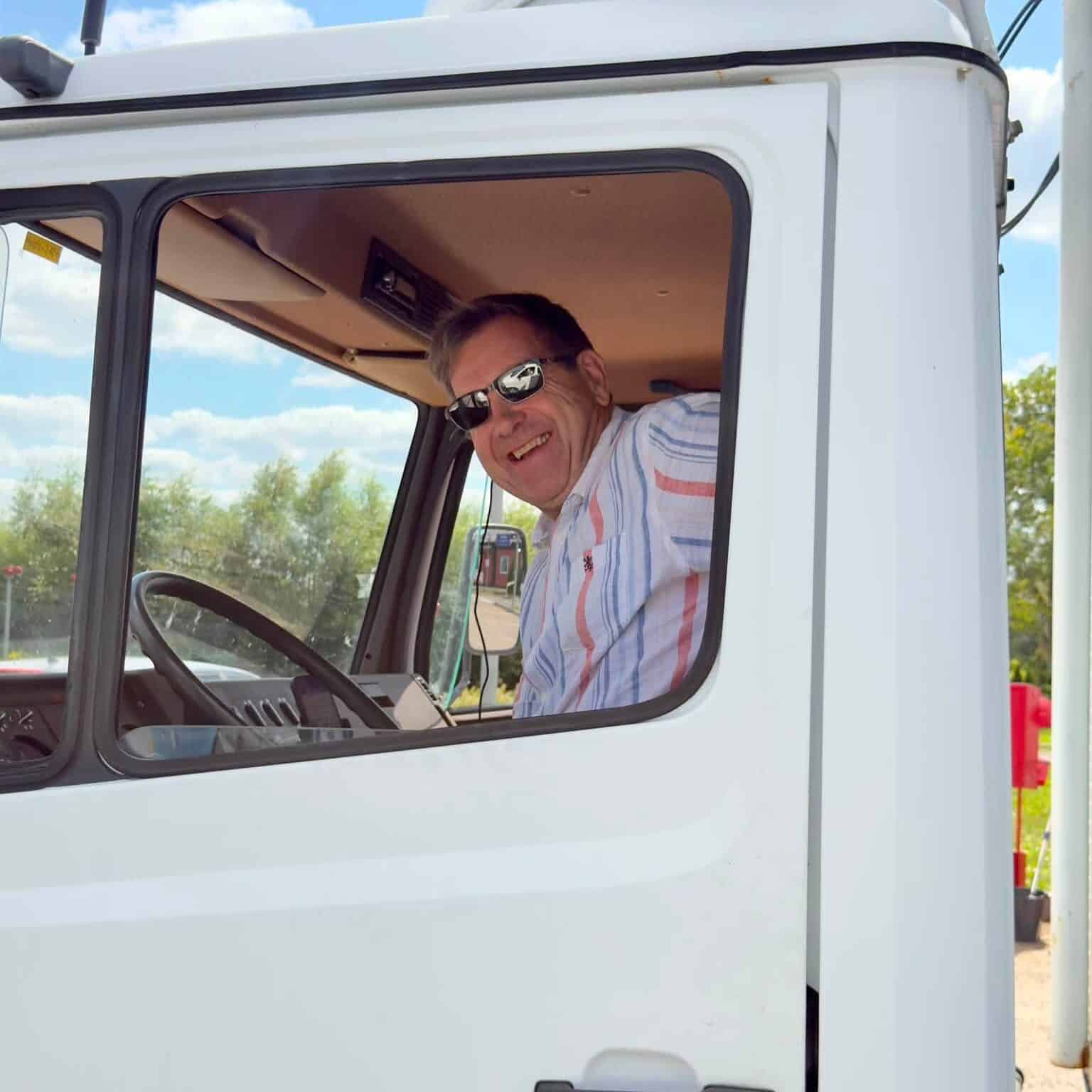Thore Allan Grønning fra Veteranhuset Midt-Norge kom nylig hjem fra sin andre transport med utstyr til Ukraina.